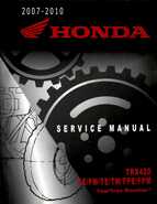 2007-2010 Honda FourTrax Rancher 420 TRX420 TRX Service Manual