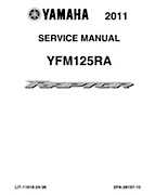 2011 Yamaha Raptor 125 Factory Service Manual