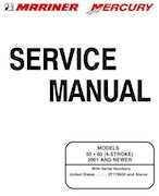 2001 Mercury Mariner 50-60HP Factory Service Manual