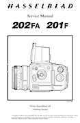 Hasselblad 201-202 Factory Service Manual