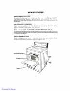 Kenmore 27 front serviceable dryer manual