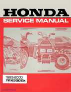 1993-2000 Honda TRX300EX Service Manual