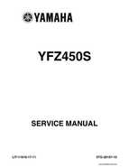 2004 Official factory service manual for Yamaha YFZ450S ATV Quad