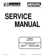 Mercury Mariner Outboard 40/50/55/60 2-stroke Service Manual